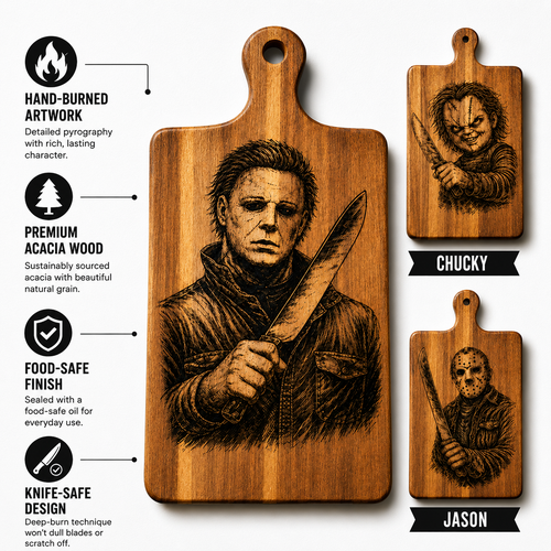 HorrorGlow Cutting Boards