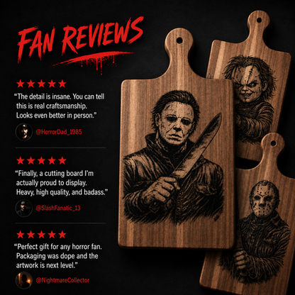 HorrorGlow Cutting Boards